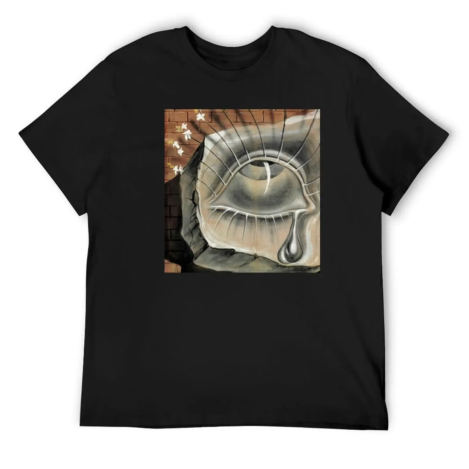 

Salvador dali original paintings surrealism T-Shirt tops oversized graphic tee blue archive mens graphic t-shirts