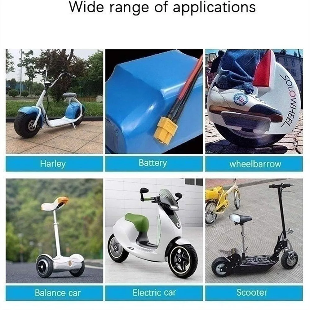 54.6 فولت 10A محول التيار الكهربائي شاحن ذكي ل 48 فولت 13 ثانية بطارية ليثيوم أيون حزمة شاحن دراجة نارية