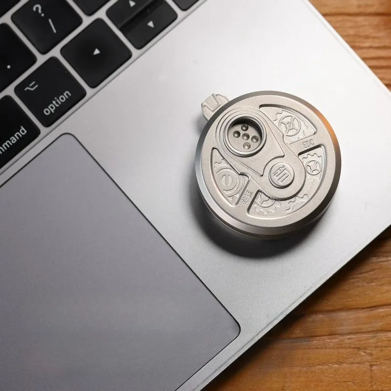 Metalen EDC Fidget Speelgoed Dobbelstenen Munt Anti Angst Spinner Helder Geluid Metalen Decompressie Speelgoed Stress Hand Spinner Volwassenen Speelgoed