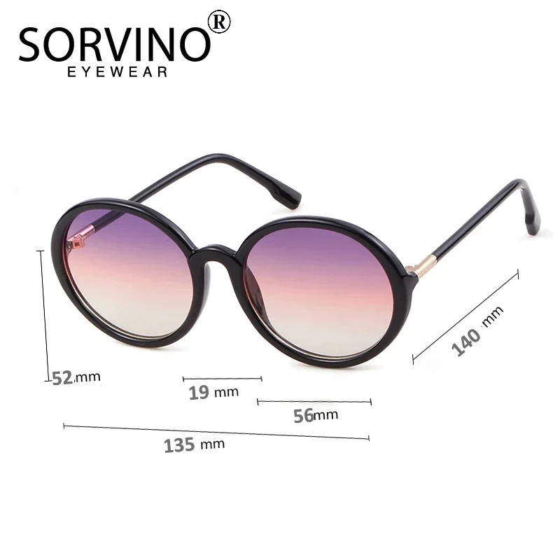 SORVINO Luxury Brand Designer Sunglasses Vintage Round Sun Glasses Women Driving Retro Sunglass Men UV400 Gafas sol mujer