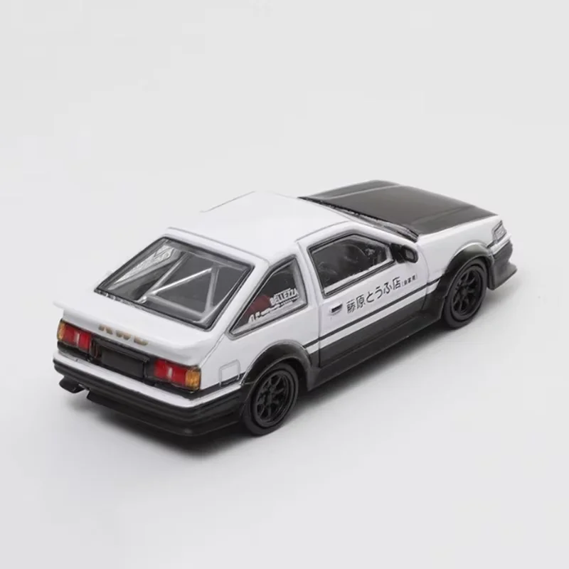 DCT 1:64 Corolla Levin GT-APEX AE86 Wide-body Modified Version Alloy Car Model Classics Adult Souvenir Gift Static Display