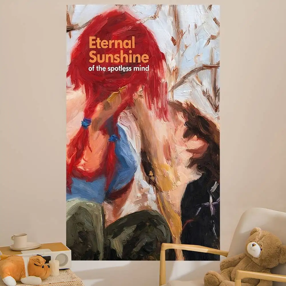 Eternal Sunshine Of The Spotless Mind Movie Tapestry Art Printing Japanese Wall Tapestry Anime Wall Hanging Home Decor