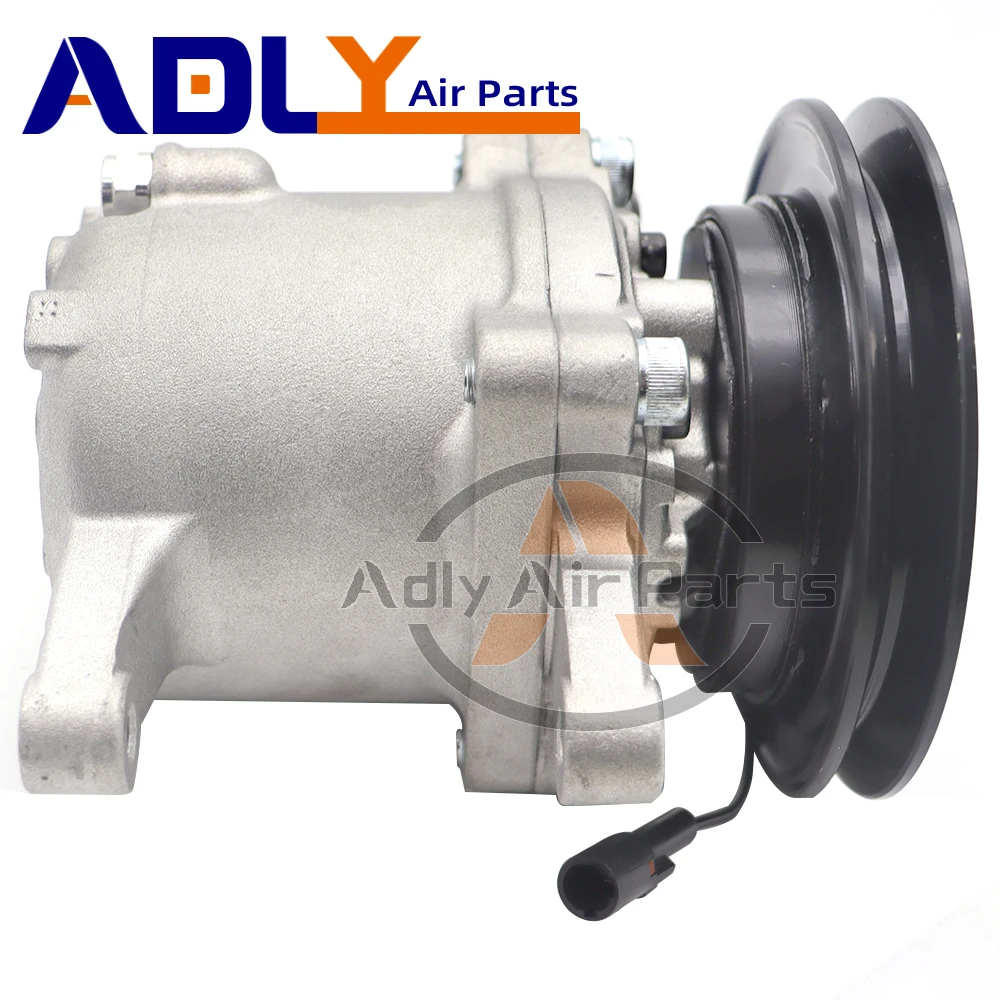 SV07E AC Compressor For KUBOTA M96S M108 M110 M108S 447200-9130 447200-9490 447220-6750 447220-6771 447260-5780 3C581-50060