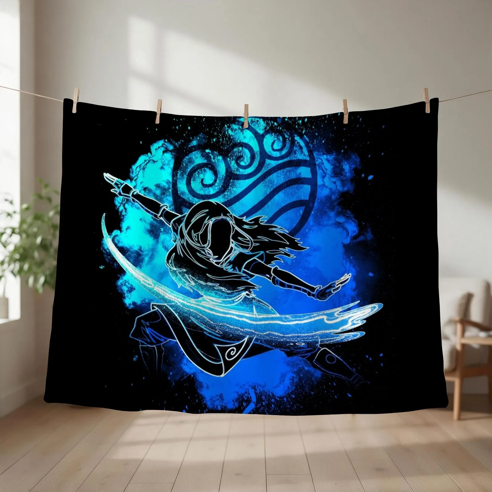 Soul of the Waterbender Sister Throw Blanket Hairys For Decorative Sofa Blankets For Baby for babies Blankets