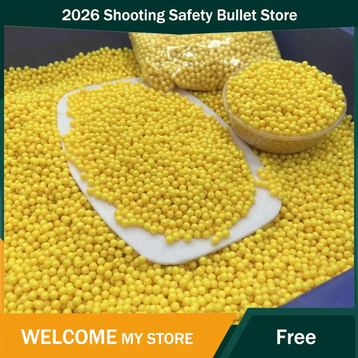 20306MM Paintball Locke G18 Empty Pull Box Toy Gun M4A1 Security Hard Plastic Ball BB Gunner Shotgun Bullets Pistol Sniper Bul