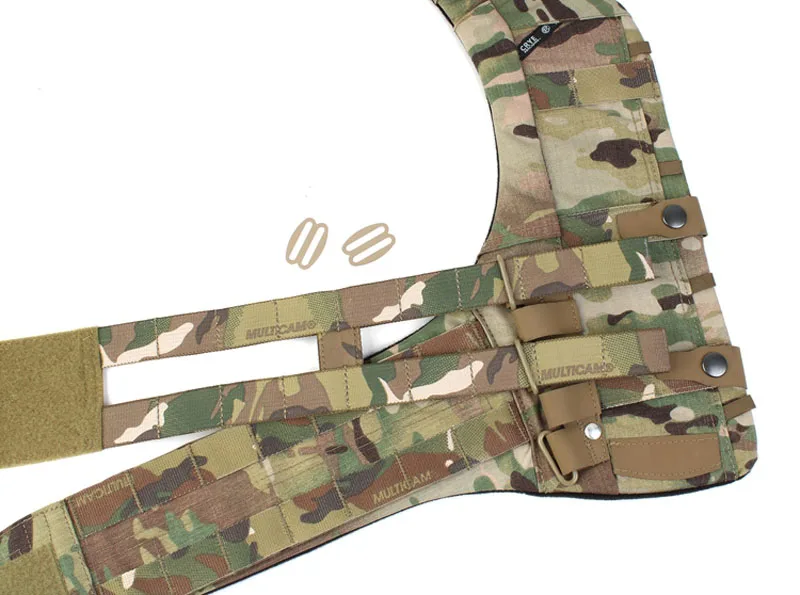 Outdoor-Weste im CP-Stil, 2-Band, Skelett-Kummerbund, Molle-Seiten-Taillenabdeckung, Taillendichtung, MBAV/Swinmmer CUT – Detail 6
