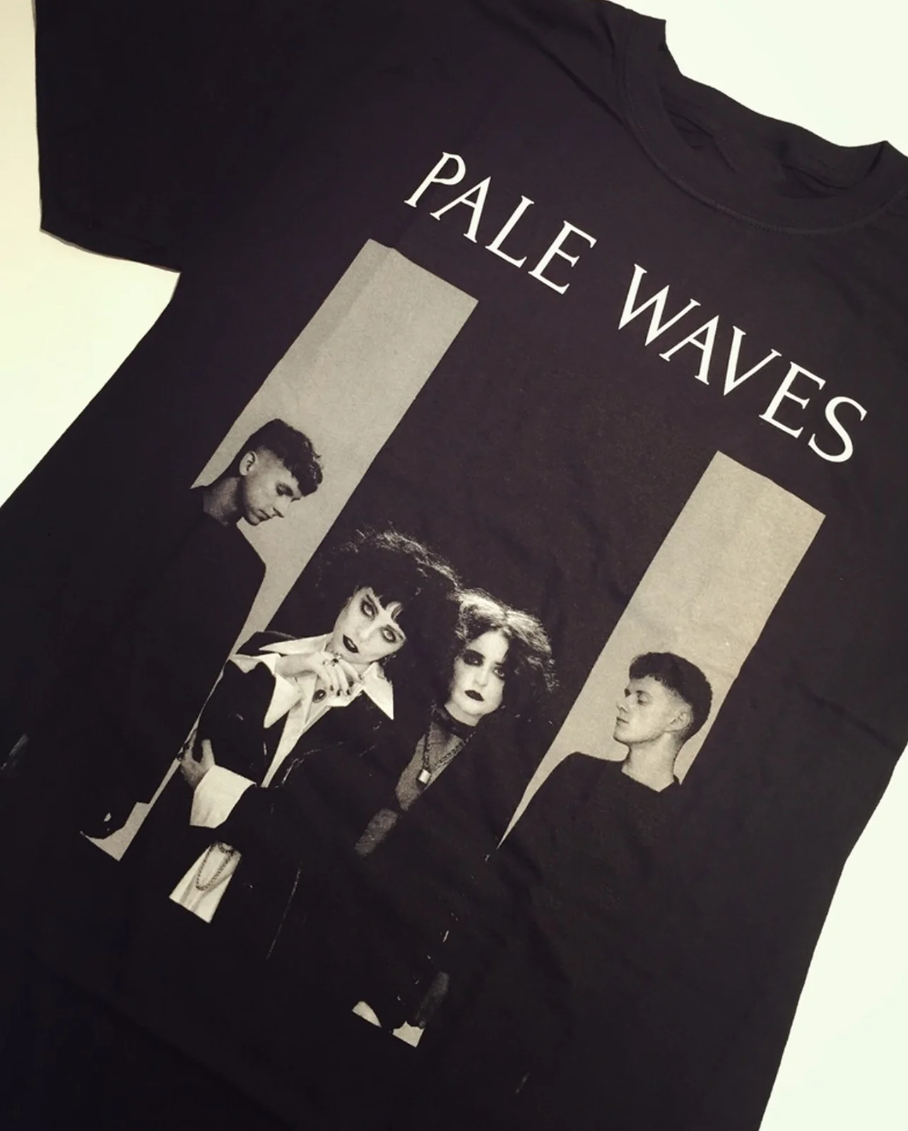 Pale Waves rock band VTG black T-shirt Short sleeve all sizes S-5Xl 1F1210