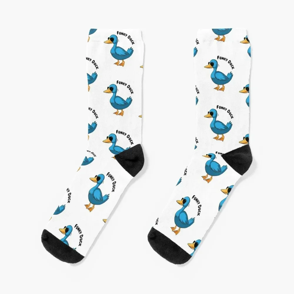 

Funky Duck Vulfpeck Black Shirt Classic Tshirt Dmn10 T-Shirt Socks man gym Socks Female Men's