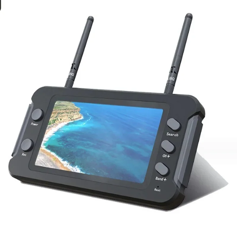 Fys Overlor Scren 4.3-inch Display 5.8g Integrated Dvr Video Recording And Fpv Remote Control Drone Traversing Machine