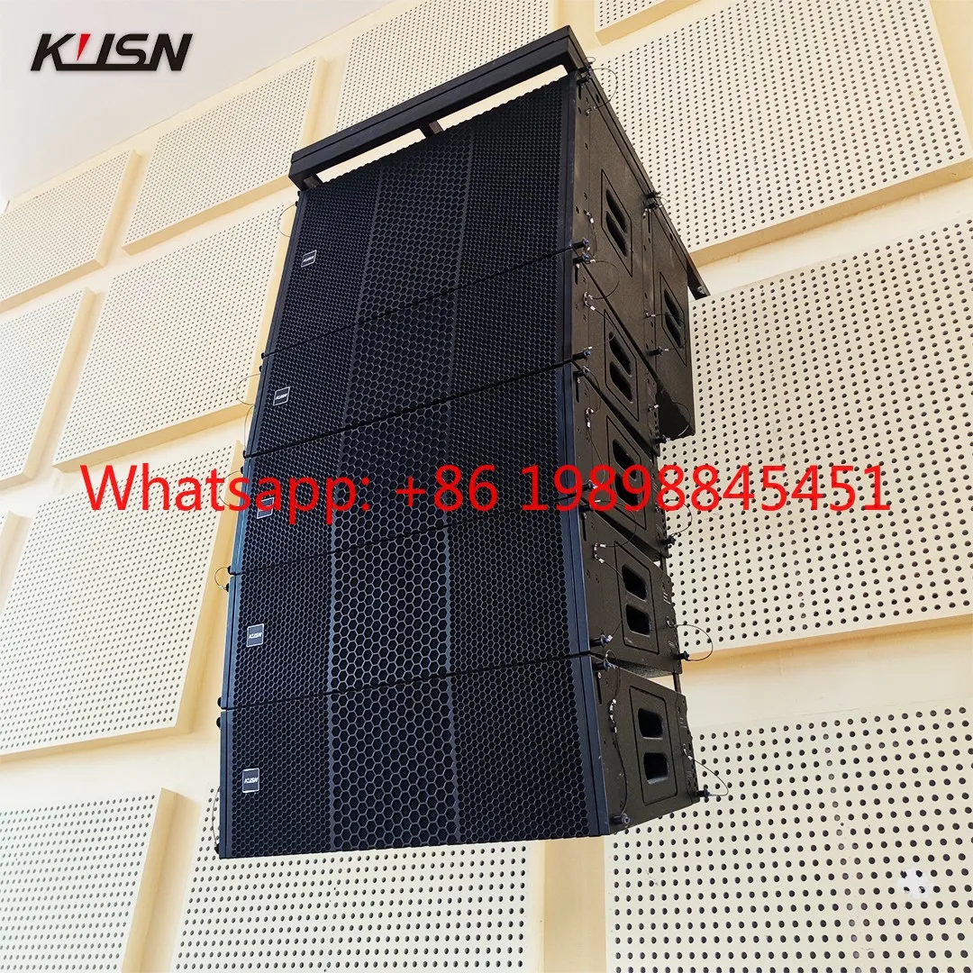 Array Full-Range Speaker Cabinet Line Array Speakers Professional Dual 8 Inch 2 Way 3 Unit Outdoor Waterproof Line