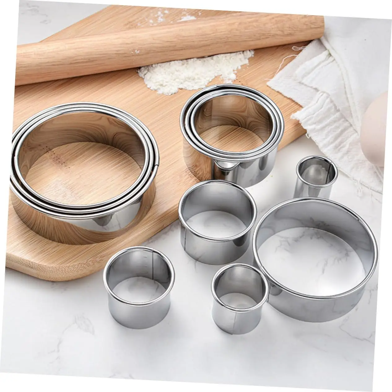 11Pcs/Set Stainless…