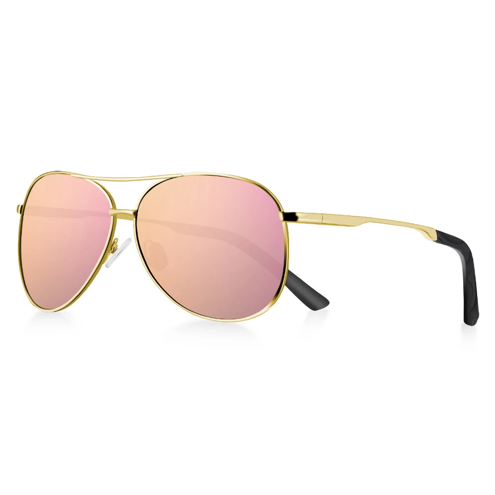 CRIXALIS Modische Piloten-Polarisierte Sonnenbrille für Damen Blendschutz Outdoor-Sport Fahrsonnenbrille für Herren Verspiegelte Anglerbrille UV400-Schutz – Detail 9