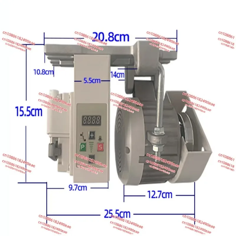 550W 450W 750W  Sewing Machine Energy-saving Motor 220V Flat Car Double-needle Machine Industrial Brushless Servo Silent