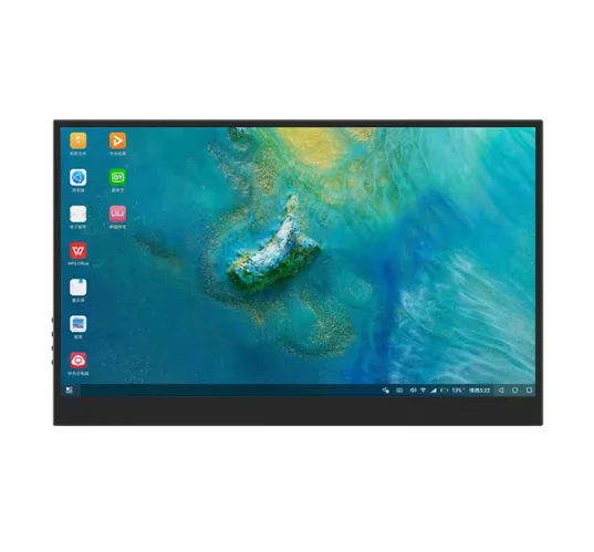 15.6inch FHD Monitor (C) 10-Point Capacitive Touch Monitor 1920*1080 Full HD IPS Screen Optical Bonding Toughened Glass Panel