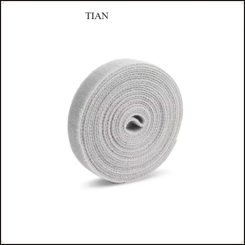 1 Roll Reusable Fastening Tape Cable Ties, Multi-Purpose Cord Organizer Computer And TV Wire Storage Data Cable Management Tie