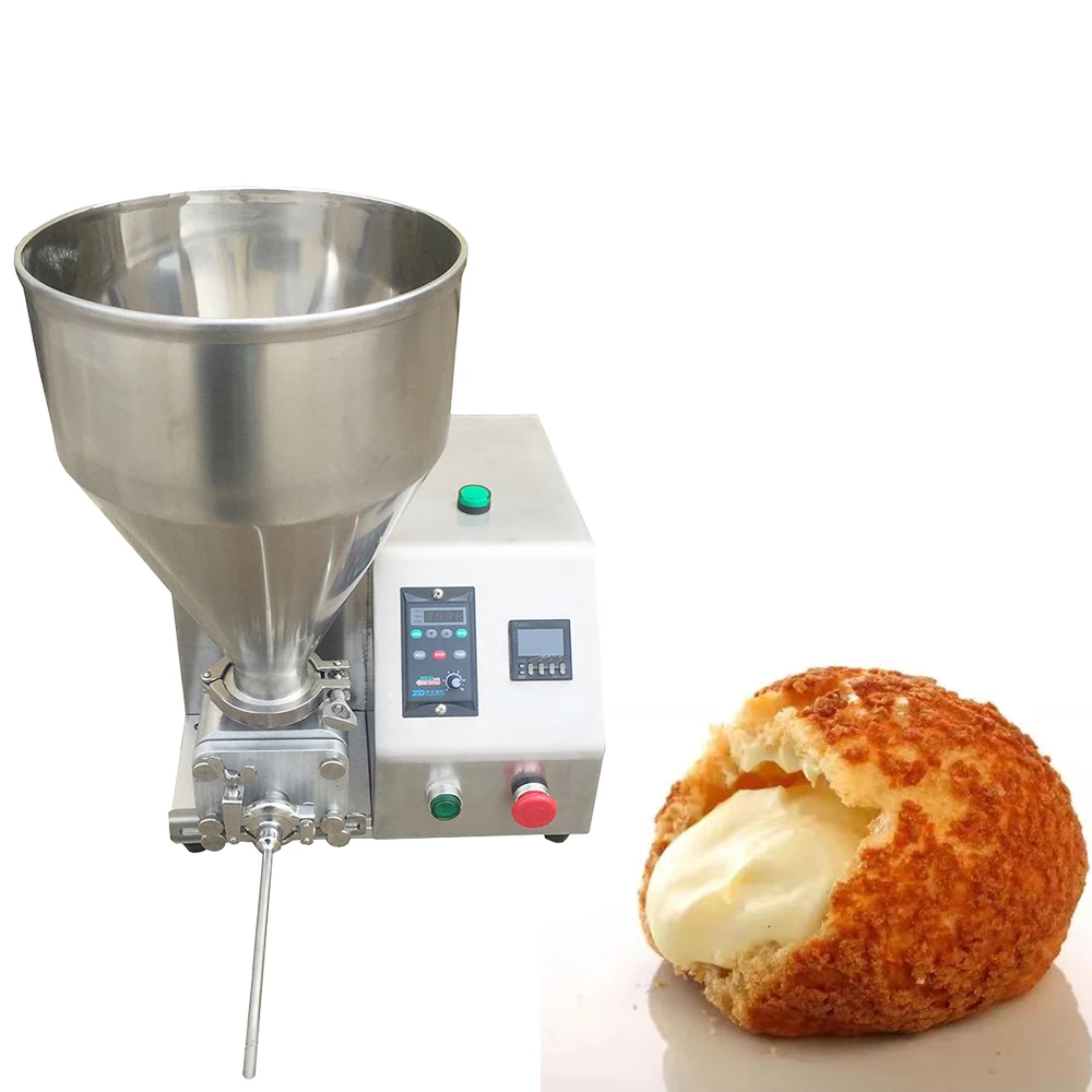 Commercial Bakery Cake Biscuit Stuffing Injector Cream Butter Bread Filling Machine