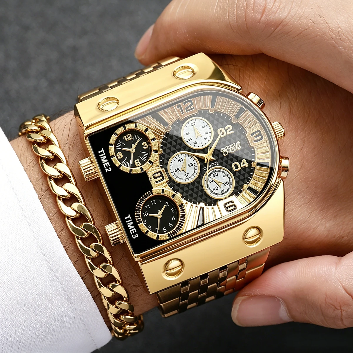 Juego de 2 relojes de pulsera - Luxury Watch Organizer For Men reseña y precio