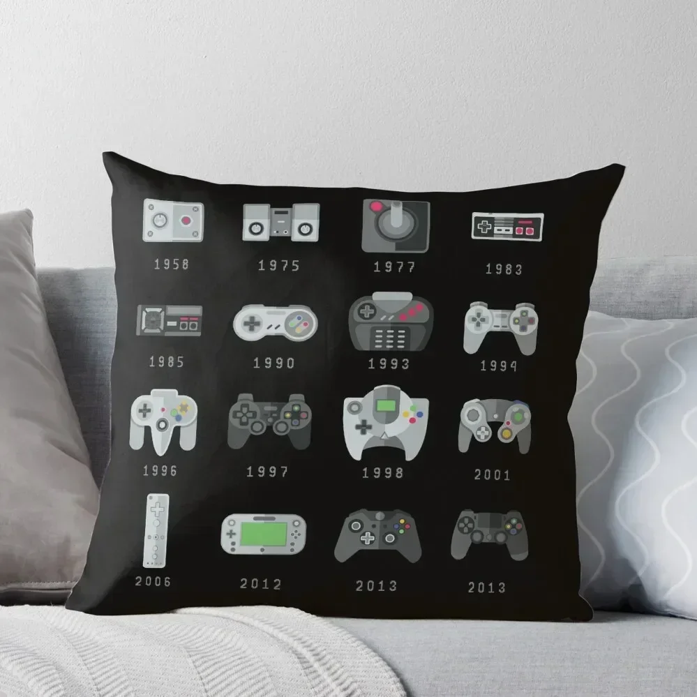 

Geek Gaming Controllers Throw Pillow bed pillows Pillowcases Cushion Covers Sofa home decor items Pillow Case Christmas pillow