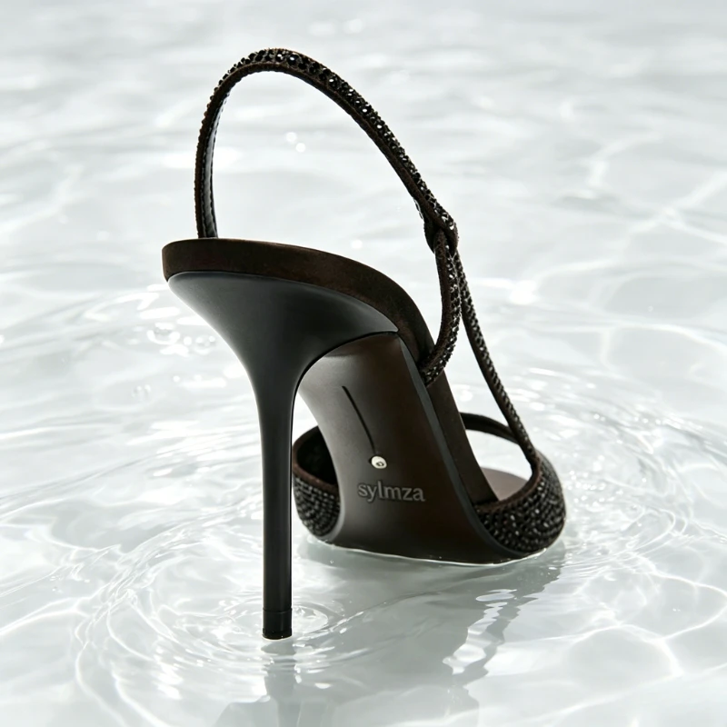 Sandales à talons aiguilles po - Women'S Fashion Brand Shoes avis et prix