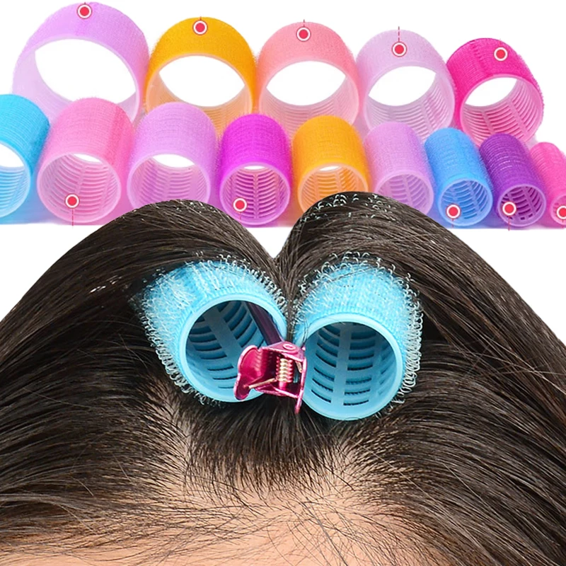 Hair Rollers Self Grip Curler Hairs Rollers Set Assorted Sizes and Colors Styling Curling Tools DIY Hair Curlers