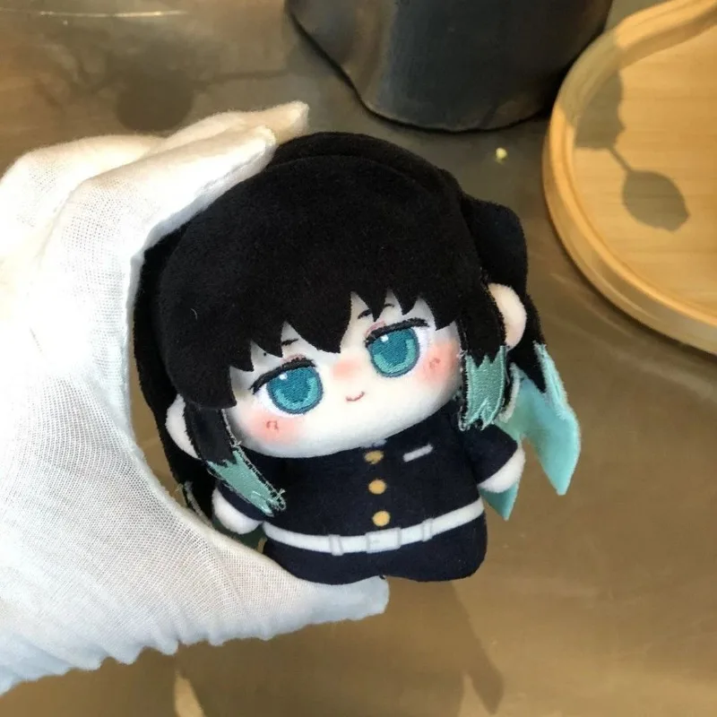 10CM New Demon Slayer Plush Toy Cartoon Animation Peripheral High-looking Creative Doll Cute Backpack Desktop Decoration Gift - view 4