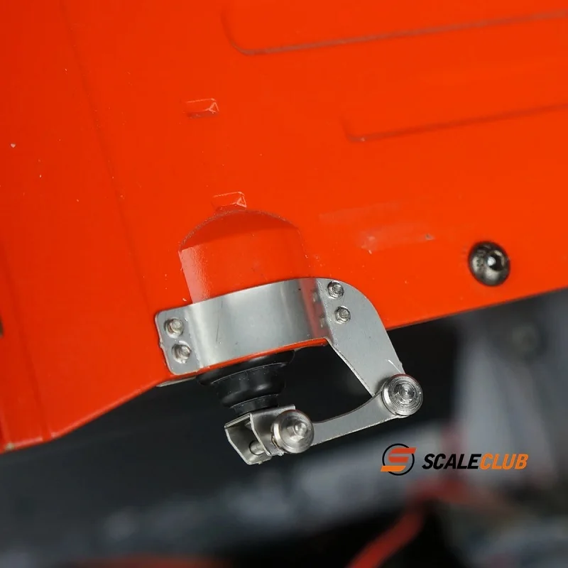 Scaleclub Model 1/14 Drag Head Mud Special Upgrade Simulation Metal Buckle For Tamiya Scania For 770S MAN  RC Trailer
