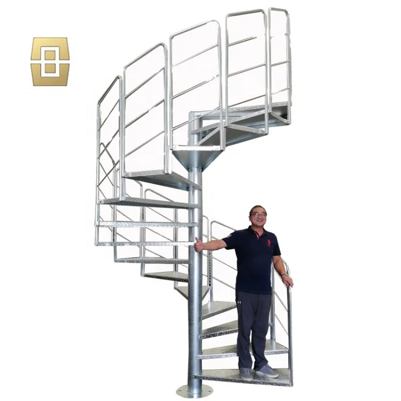 Custom.Outdoor Metal Steel Staircase