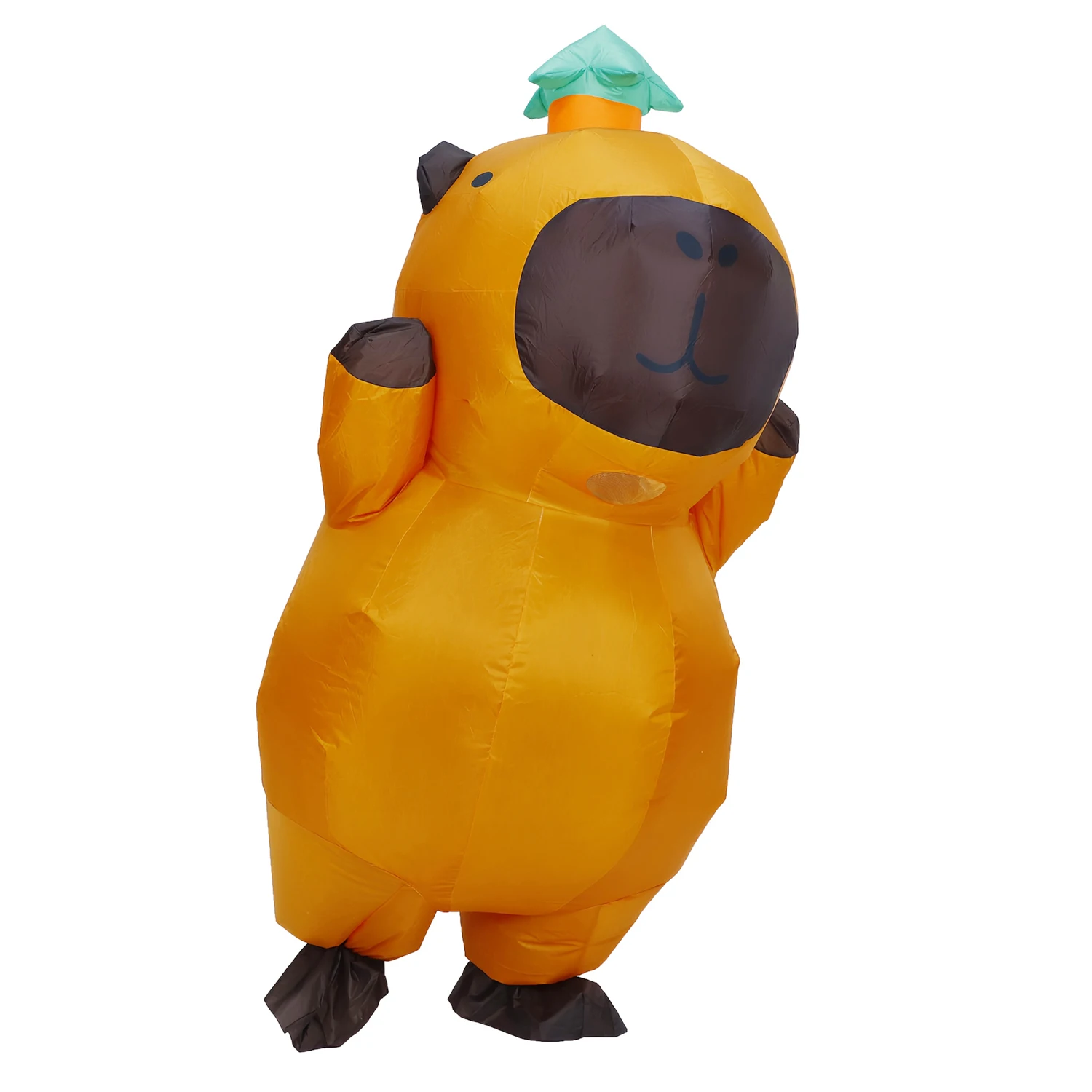 Capibara Costume Inflatable for Adult Fancy Halloween Cartoon Cosplay Party Dress Performance Inflated Garment Air Blow Suit