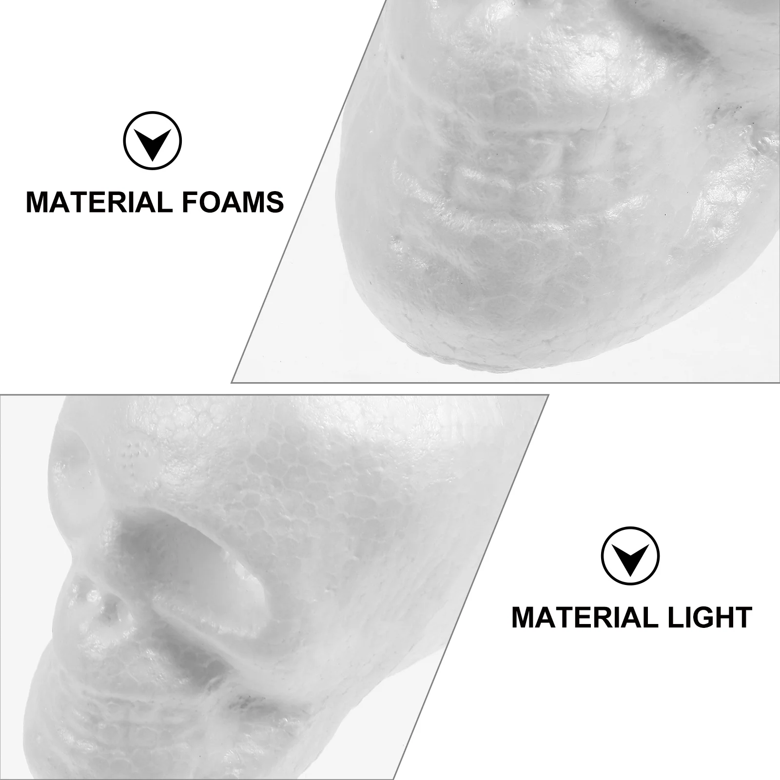 

5Pcs DIY Grimace Foam Ball Craft Supplies Creative Painting Gifts Preschool Education Decoration Festival Props