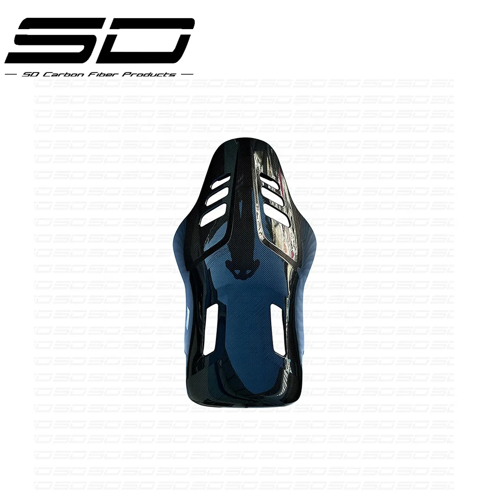 Best Quality RE CARO Pu dium Carbon Fiber Car Seat Back Cover Suitable For All Models