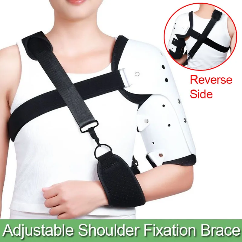 Shoulder Abduction Brace Protection Sling Fixed Wrist Elbow Arm Orthosis Broken Injury Rehabilitation Support Fixation Bracket