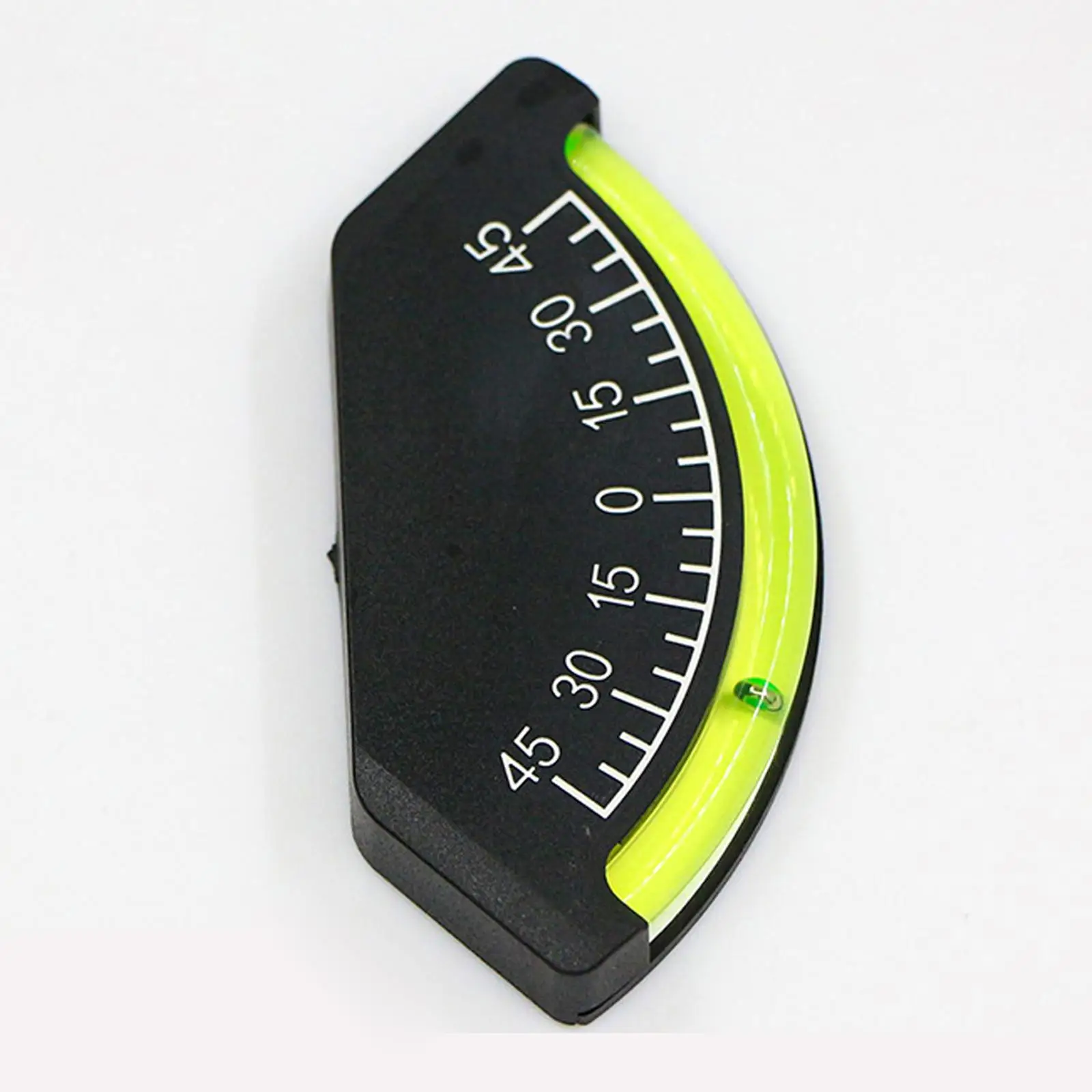 45 Degree Sailing Clinometer Built in Steel Ball Acrylic Boat Inclinometer Level Gauge for Marine Use