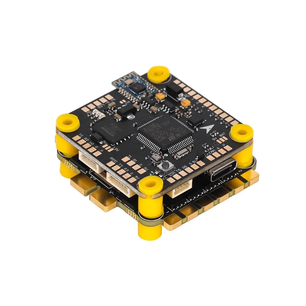 

TMOTOR Velox F7 SE V70A 4IN1 AM32 ESC 8S Stack ICM-42688P F722 Flight Control 70A ESC 30.5X30.5MM For FPV Racing Drone parts