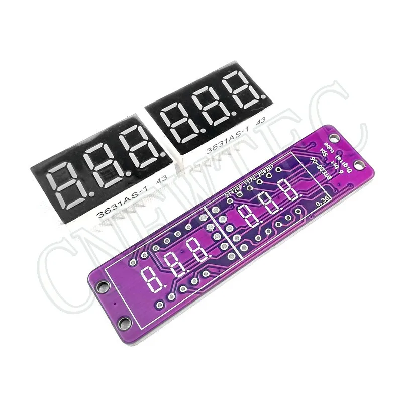 MAX7219 0.36 Inch 6 Bits Digital LED Display 7 Segment Module 5 Color Available for Arduino STM32 STC AVR ESP32 Unwelded