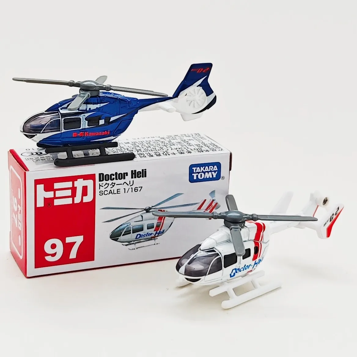 Takara Tomy Alloy Diecast Rescue Helicopter Model 1 167 Scale Simulation Doctor Heli Collectible For Hobby Collectors Display