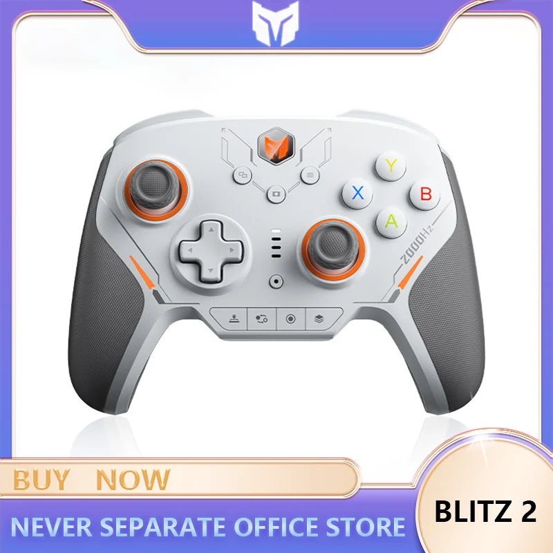 BIGBIGWON Blitz 2 TMR Star Flash Bluetooth Wireless Gamepads Somatosensory Controllers Customized 2000HZ For NS PC Steam Game