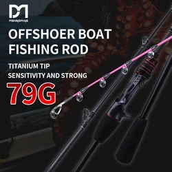 Fishing Rod for Casting Jigging Rod 1.7m slow Jigging Rod Powerful titanium tip for squid Octopus egi Boat Rod