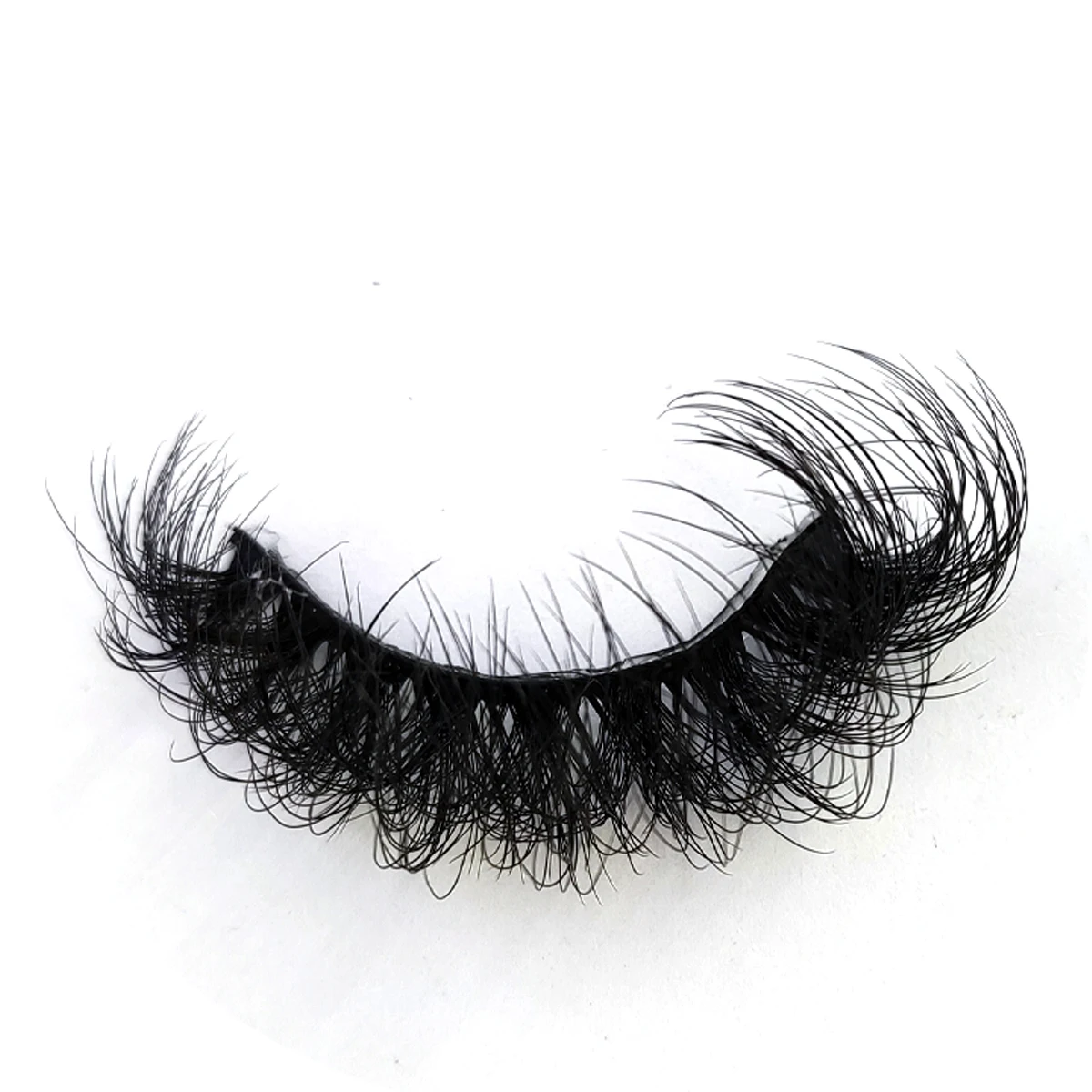 HBZGTLAD Neue Katzenwimpern 5/10 Doppelte 3D Künstliche Nerz-Wimpern mit Flügeln Flauschige Falsche Wimpern Weiche Natürliche Lange Dicke Wimpern