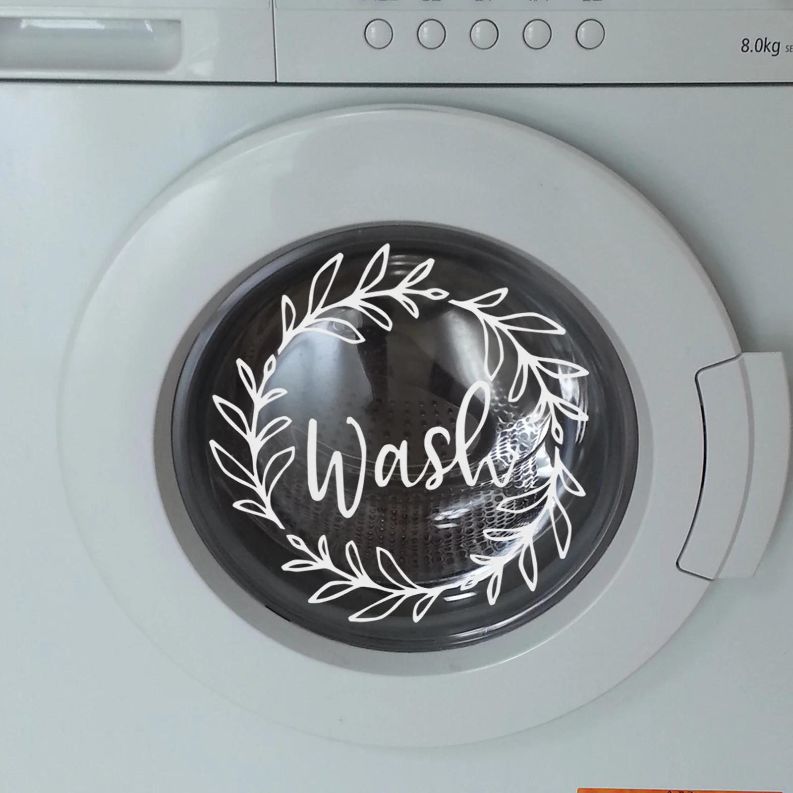 

Laundry Room Wall Sticker Pvc Removable Waterproof Decor For Washing Room Home Decal Art Decoration Wall Stickers