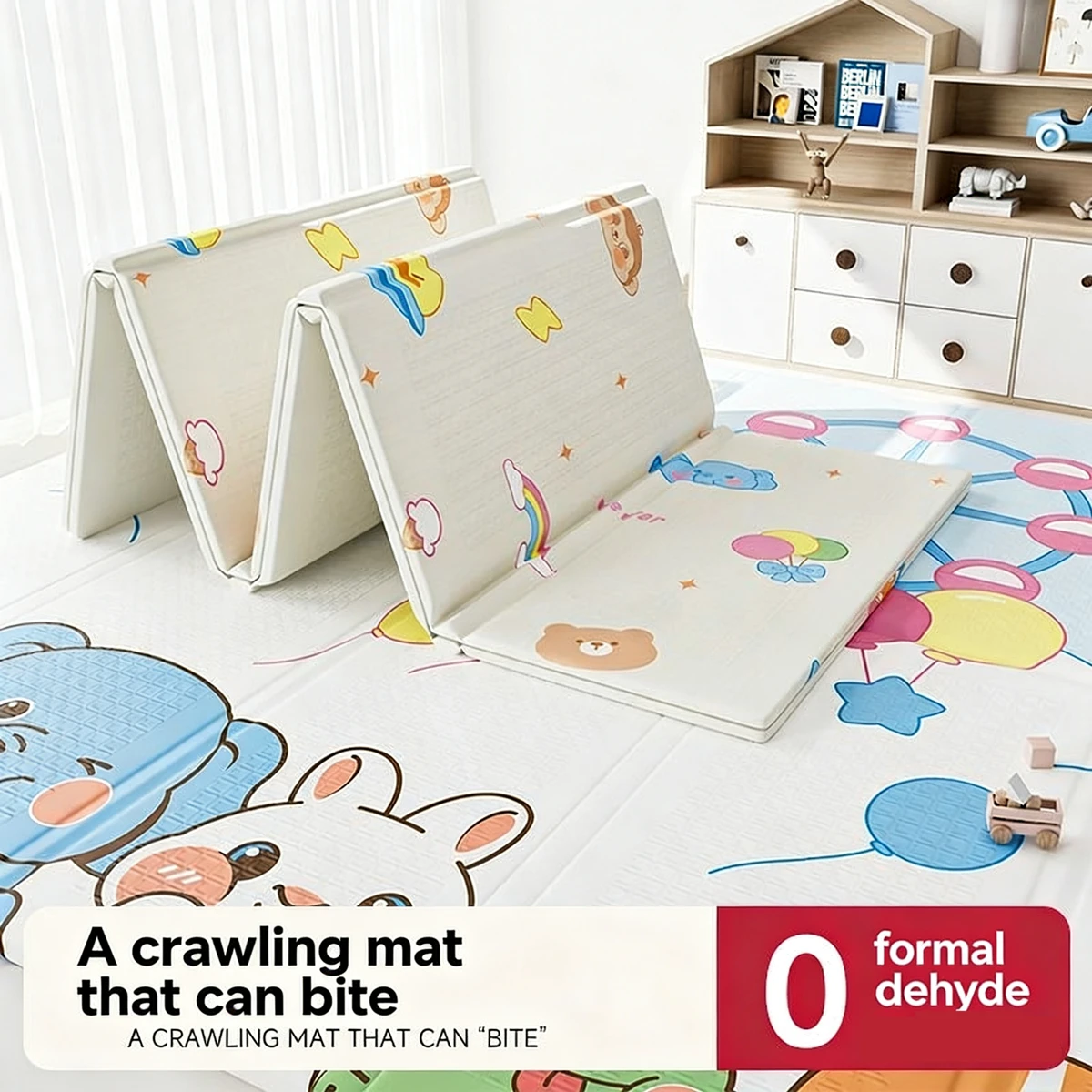 XPE Children's Blanket Foam Baby Play Mat Soft Floor Crawling Pad Toys for Kids Carpet Folding Game Activity Rug with Bag Gifts