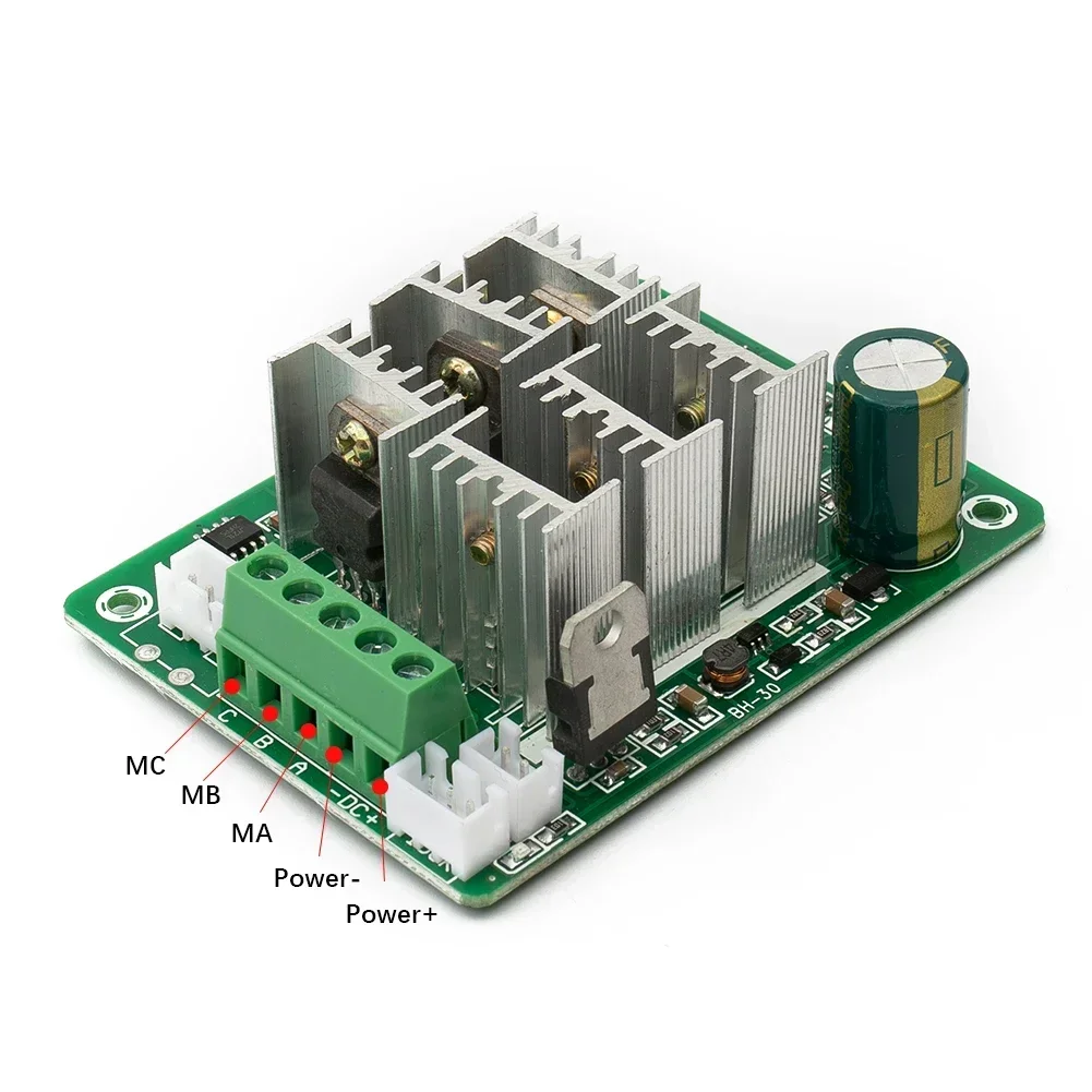 3 상 브러시리스 모터 속도 컨트롤러, CW CCW, 가역 DC 5V-36V, 15A 속도 조절기, 거버너 드라이브 컨트롤러