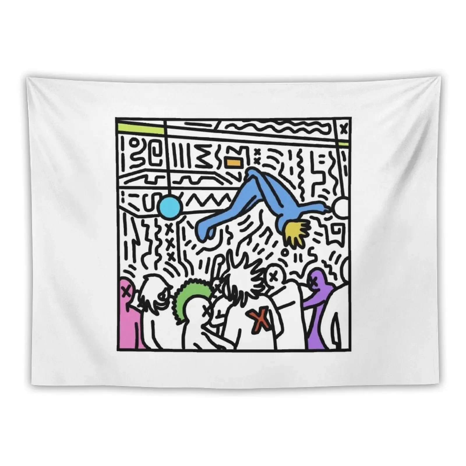 

die lit cartoon Tapestry Bedroom Organization And Decoration Things To The Room Tapestry