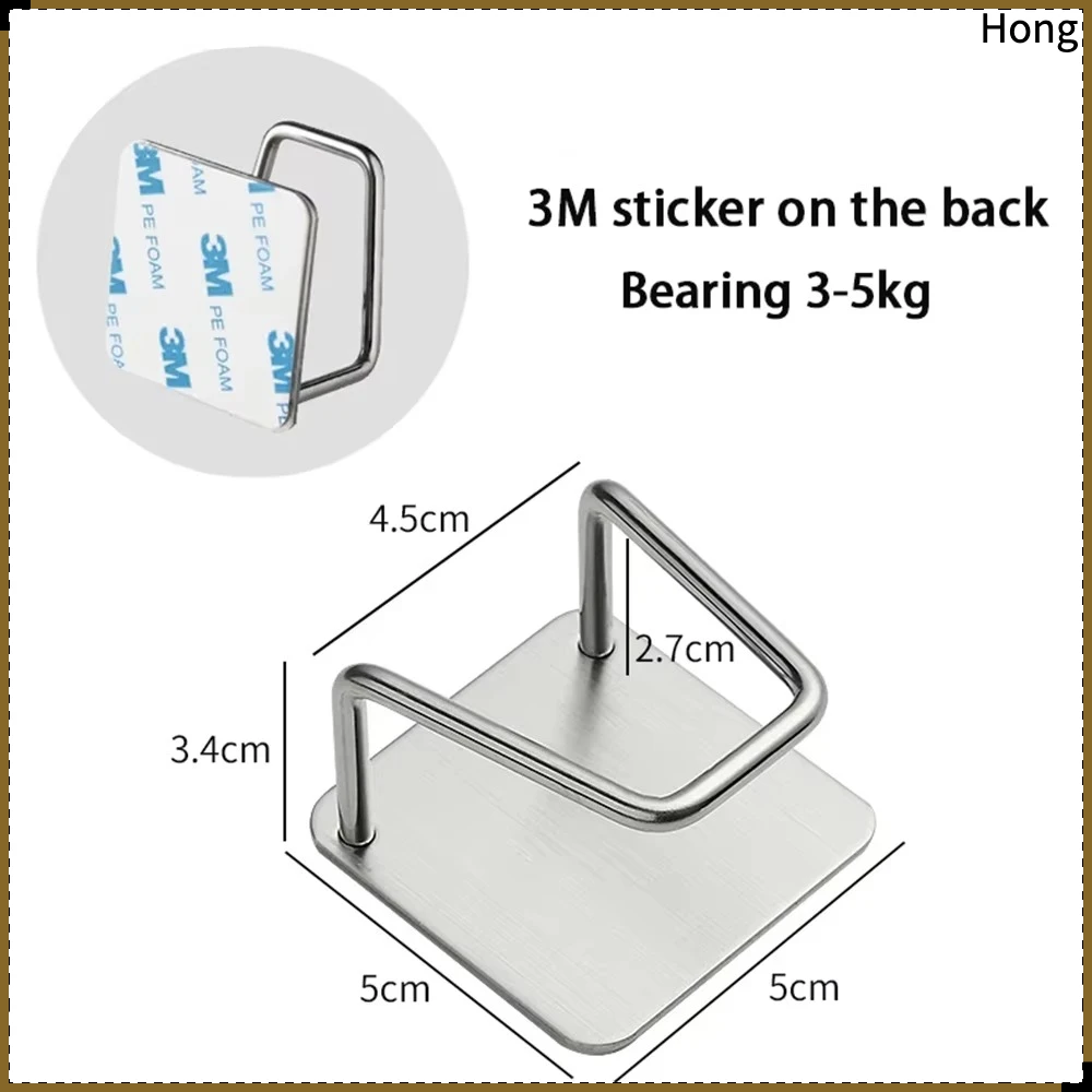 Kitchen Sponge Storages Sink Drain Drying Rack Shelf Toilet Bathroom Sponge Holder Cleaning Sponge Rack Hooks Accessories Tools view 3