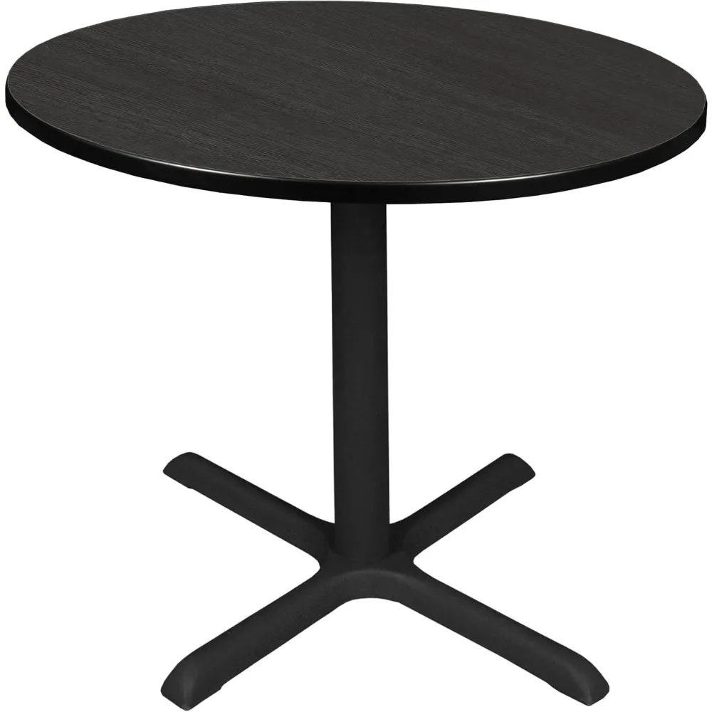 

36" Round Breakroom Ash Grey Break Room Tables