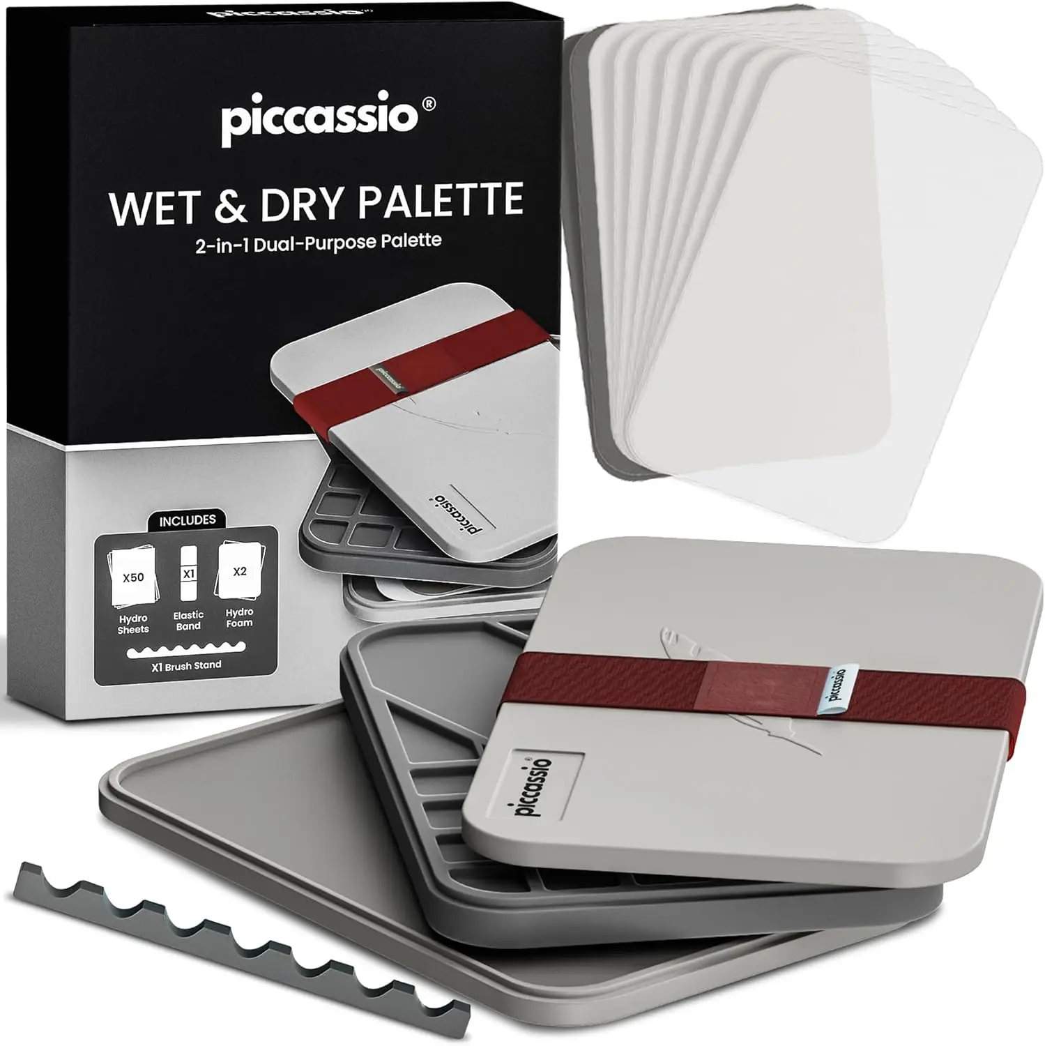 

Stay Wet Palette for Acrylic Painting, Easy to Clean, Sturdy and Durable, Ideal for Painting Miniatures, Warhammer Paint