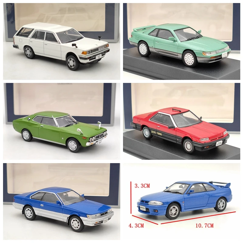 

Diecast Norev 1/43 Scale NISSAN Duke R30/S13/F13/R33 GT-R Alloy Car Model Collectible Toy Gift Souvenir Display Ornaments