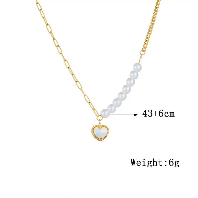 DIEYURO 316L Stainless Steel Geometric Cross Palm Eyes Pendant Necklace For Women Girl Fashion Neck Chain Jewelry Holiday Gift