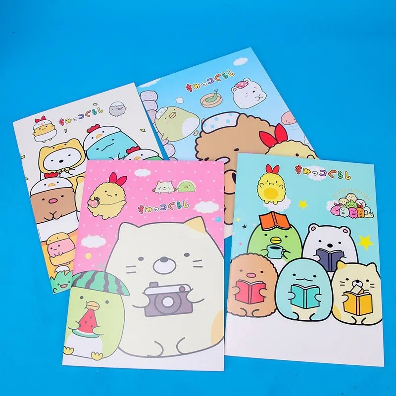 

20pcs/lot Sumikko Gurashi Notebook Cartoon Notepad Cute Memo Diary Planner Stationery Gift Office School Supplies