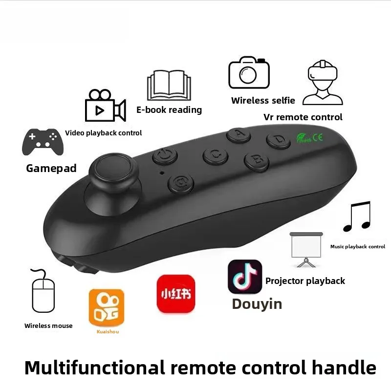

New VR gamepad wireless remote control shake audio & video VR bluetooth mouse mobile phone somatosensory multi-function handle