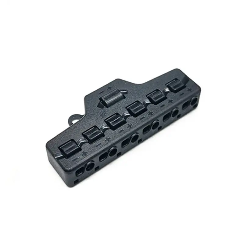 B05C-6 Ports Quick Connect Out Line Splitter Lighting LED Strip Model Lghts Railway Layout